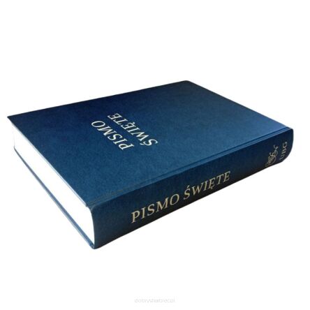 Biblia Gdańska UBG - Duża XXL Format A4 Oprawa twarda, duża czcionka, granat