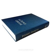 Biblia Gdańska UBG - Duża XXL Format A4 Oprawa twarda, duża czcionka, granat