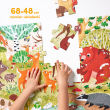 Dzikie puzzle 40 elementów. Las - 2