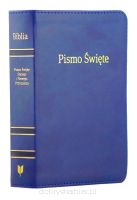 Biblia EIB mała, Premium, kolor niebieski