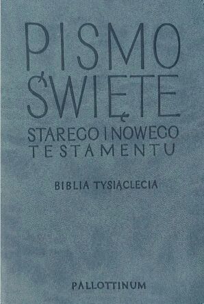 Biblia Tysiąclecia - oazowa, ekoskóra
