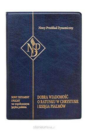 Nowy Testament i Psalmy NPD kolor granat
