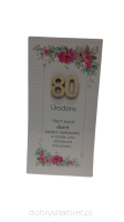 Karnet DL 80 Urodziny EKO MIX