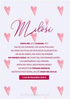 Kartka Miłość cierpliwa jest