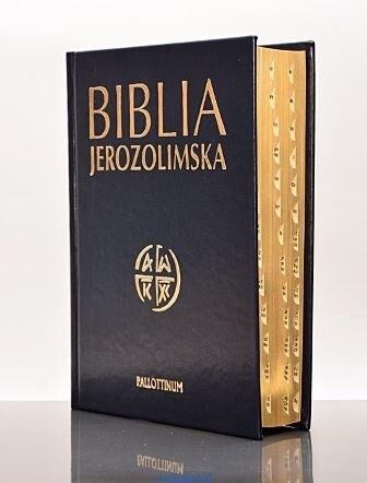 Biblia Jerozolimska - ekoprawa, paginatory, złocenia