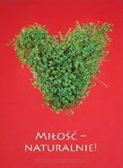 Pocztówka Miłość - naturalnie!