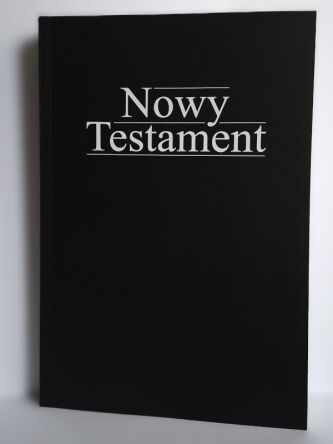 Nowy Testament Biblia Gdańska [1632], oprawa miękka, kolor czarny (nowe wydanie)