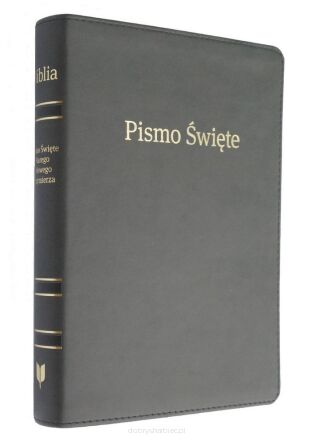 Biblia EIB średnia PU, kolor grafitowy (szary)