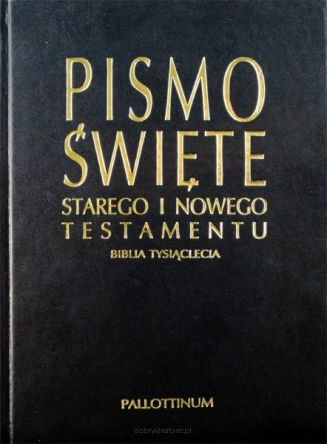 Biblia Tysiąclecia standard  w ekooprawie z paginatorami