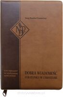 Nowy Testament NPD z paginatorami ciemnobrązowy