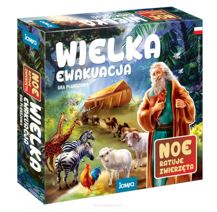 Wielka ewakuacja. Noe ratuje zwierzeta. Gra planszowa